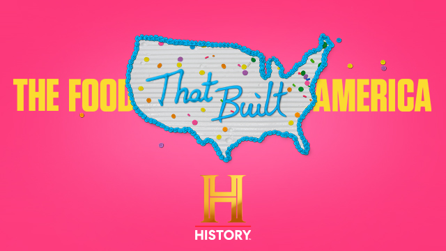 The Food That Build America podcast poster art