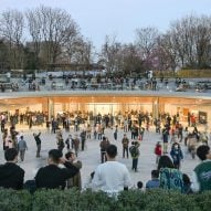 Foster + Partners frames underground Apple Store in Shanghai with "active public space"