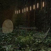 Junya Ishigami furniture in garden space