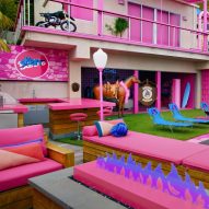 Take a video tour of Barbie and Ken's lifesize dollhouse in Malibu