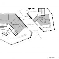 Street-level plan of Vertikal Nydalen by Snøhetta