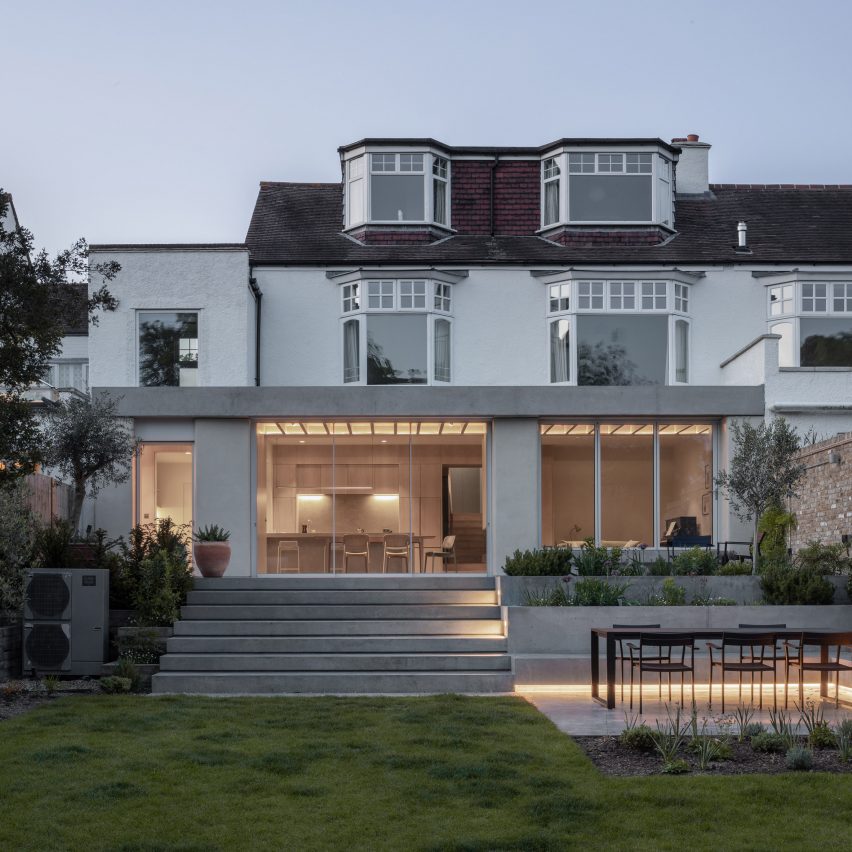 Rear elevation of Dulwich House by Proctor & Shaw