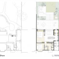 Ground floor plan of Dulwich House by Proctor & Shaw