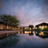 Hale Mau'u by Walker Warner Architects sits low in the Hawaiian landscape