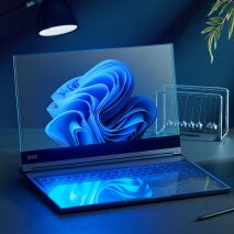 Lenovo's ThinkBook Transparent Display Laptop Concept aka Project Crystal