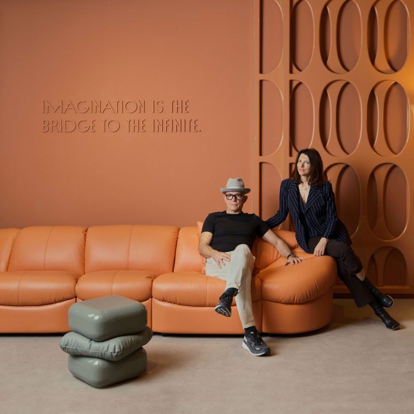 Parka by Draga & Aurel for Poltrona Frau, a sofa that nods to 1990s streetwear